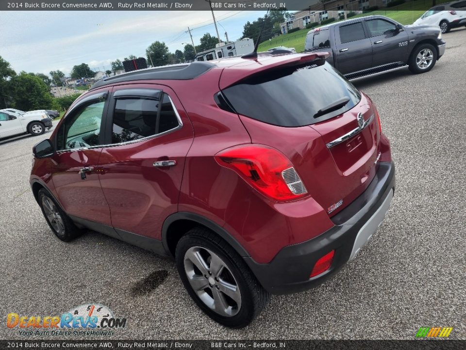 2014 Buick Encore Convenience AWD Ruby Red Metallic / Ebony Photo #6