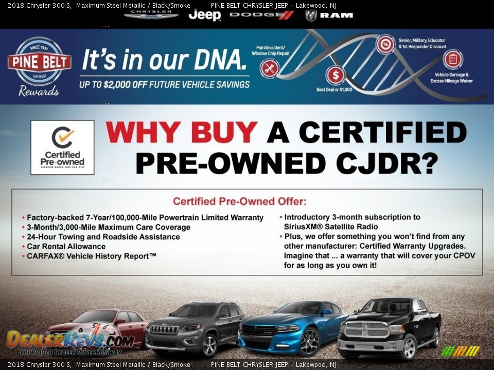 Dealer Info of 2018 Chrysler 300 S Photo #11
