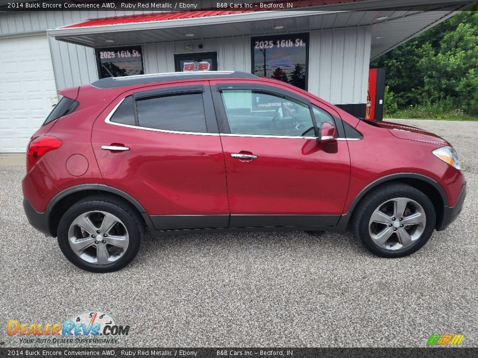 2014 Buick Encore Convenience AWD Ruby Red Metallic / Ebony Photo #9