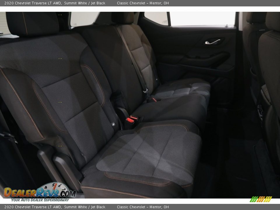 2020 Chevrolet Traverse LT AWD Summit White / Jet Black Photo #17