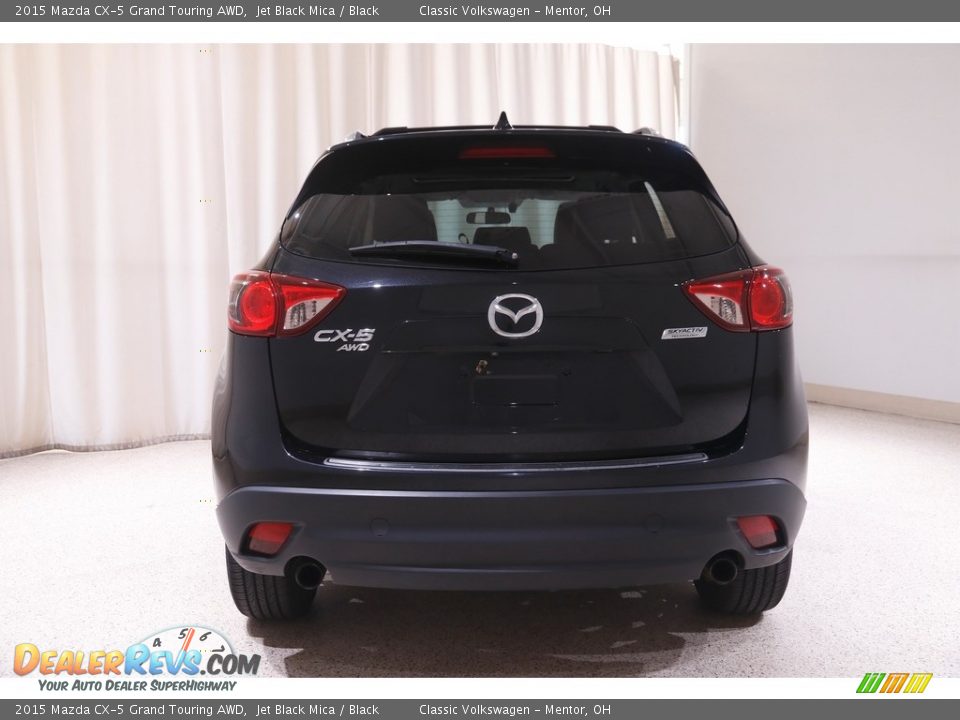 2015 Mazda CX-5 Grand Touring AWD Jet Black Mica / Black Photo #19