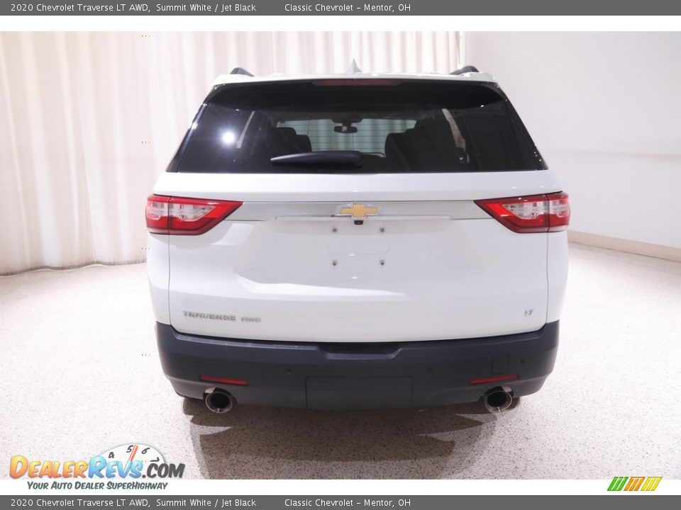 2020 Chevrolet Traverse LT AWD Summit White / Jet Black Photo #20