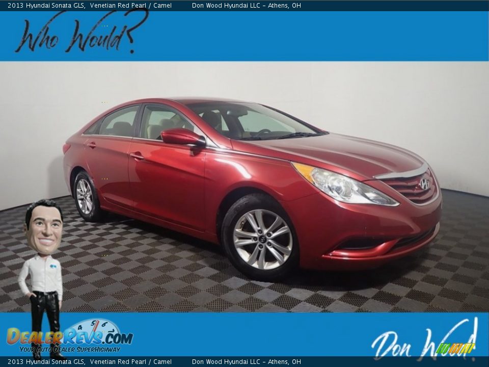 2013 Hyundai Sonata GLS Venetian Red Pearl / Camel Photo #1