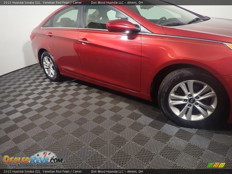 2013 Hyundai Sonata GLS Venetian Red Pearl / Camel Photo #3