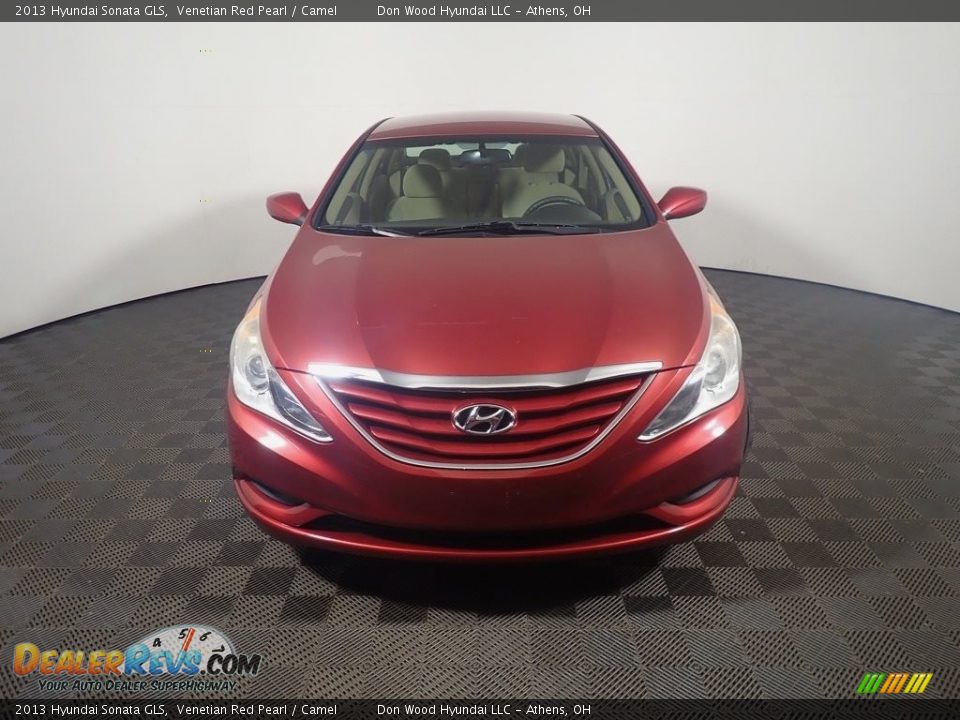2013 Hyundai Sonata GLS Venetian Red Pearl / Camel Photo #4