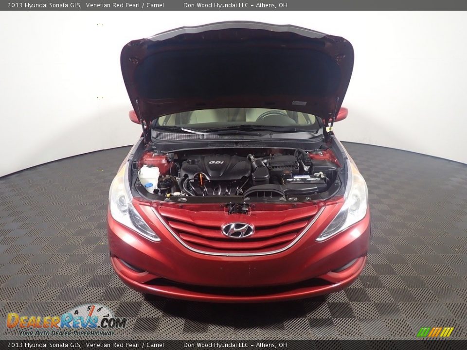 2013 Hyundai Sonata GLS Venetian Red Pearl / Camel Photo #5