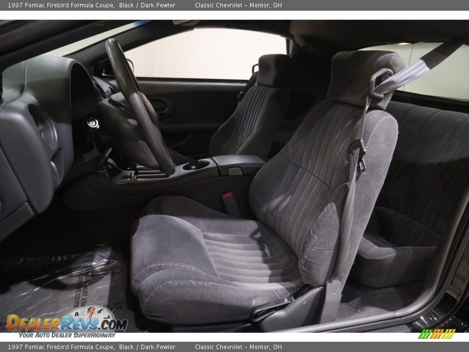 Front Seat of 1997 Pontiac Firebird Formula Coupe Photo #5