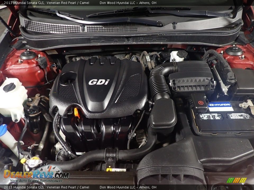 2013 Hyundai Sonata GLS Venetian Red Pearl / Camel Photo #6
