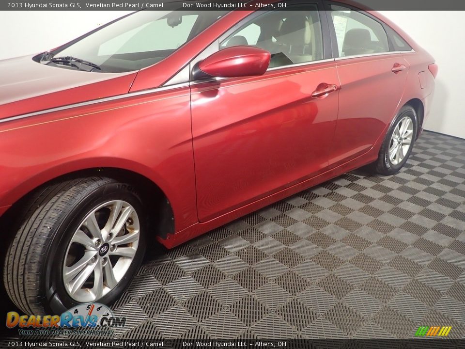 2013 Hyundai Sonata GLS Venetian Red Pearl / Camel Photo #9