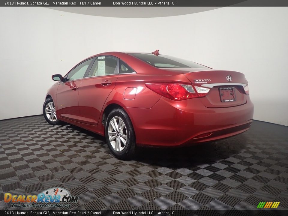 2013 Hyundai Sonata GLS Venetian Red Pearl / Camel Photo #10