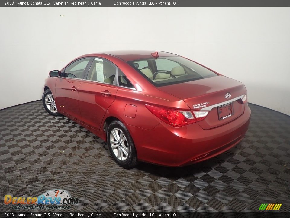 2013 Hyundai Sonata GLS Venetian Red Pearl / Camel Photo #11