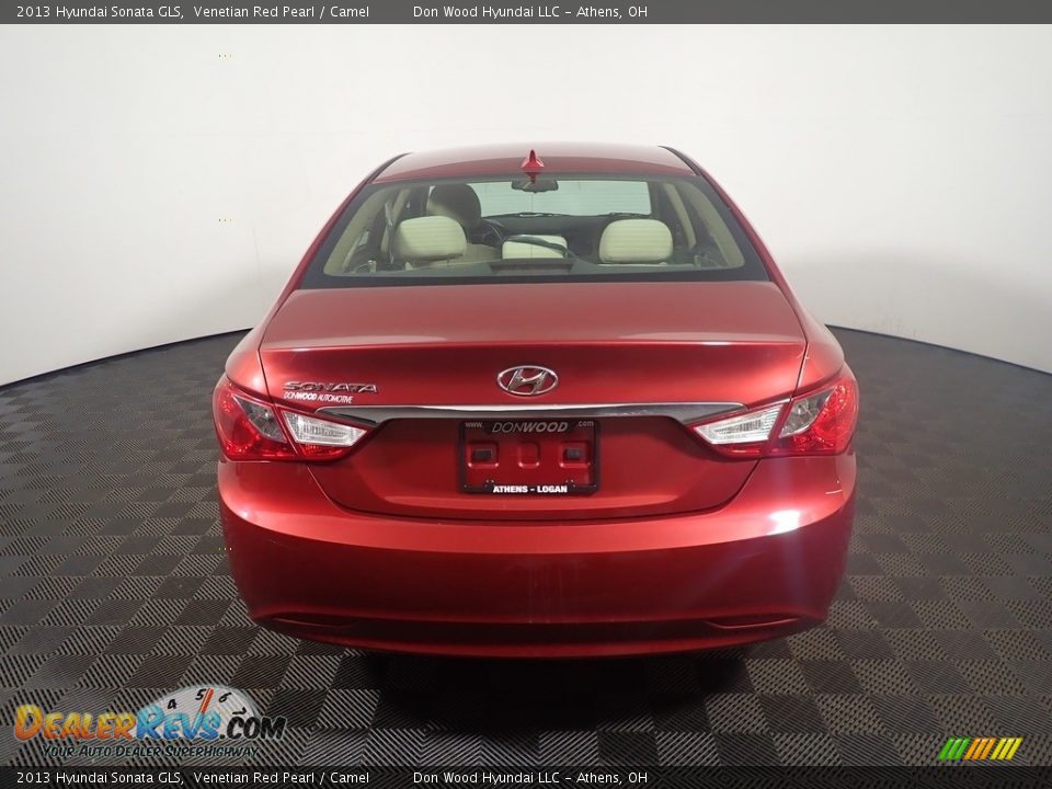 2013 Hyundai Sonata GLS Venetian Red Pearl / Camel Photo #12