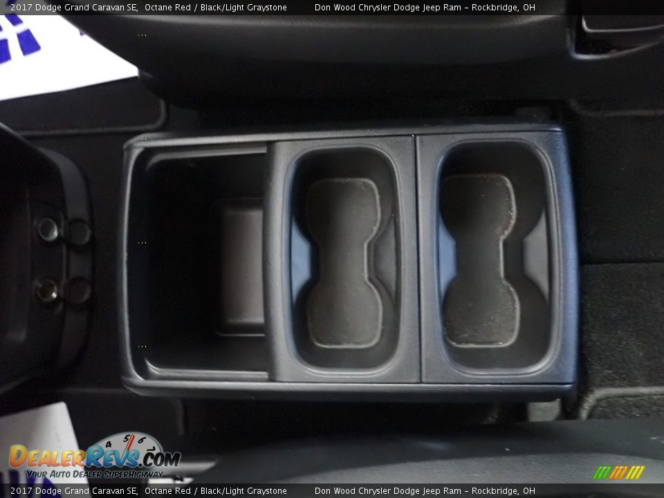2017 Dodge Grand Caravan SE Octane Red / Black/Light Graystone Photo #18