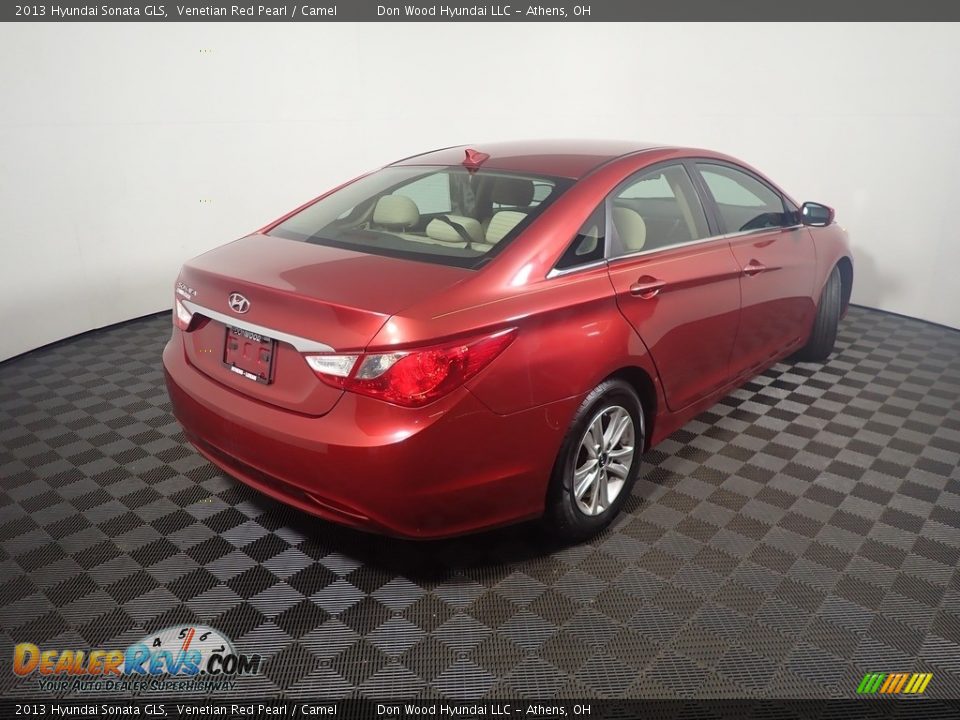 2013 Hyundai Sonata GLS Venetian Red Pearl / Camel Photo #16