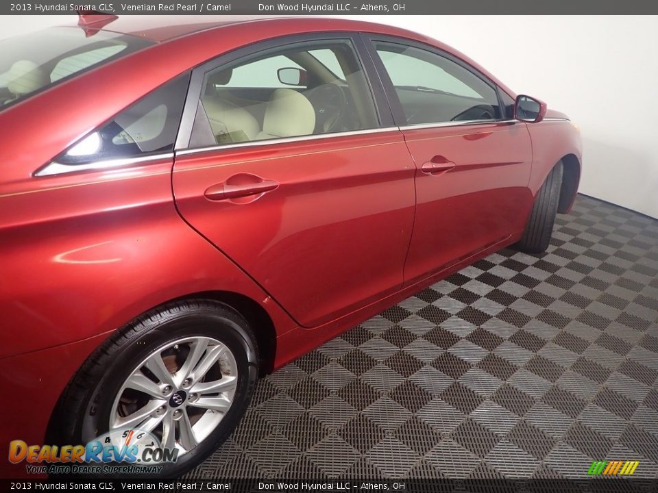 2013 Hyundai Sonata GLS Venetian Red Pearl / Camel Photo #18