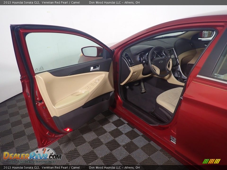 2013 Hyundai Sonata GLS Venetian Red Pearl / Camel Photo #19