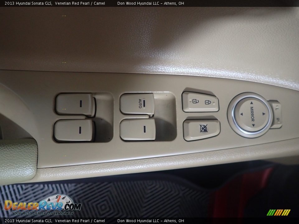 2013 Hyundai Sonata GLS Venetian Red Pearl / Camel Photo #20