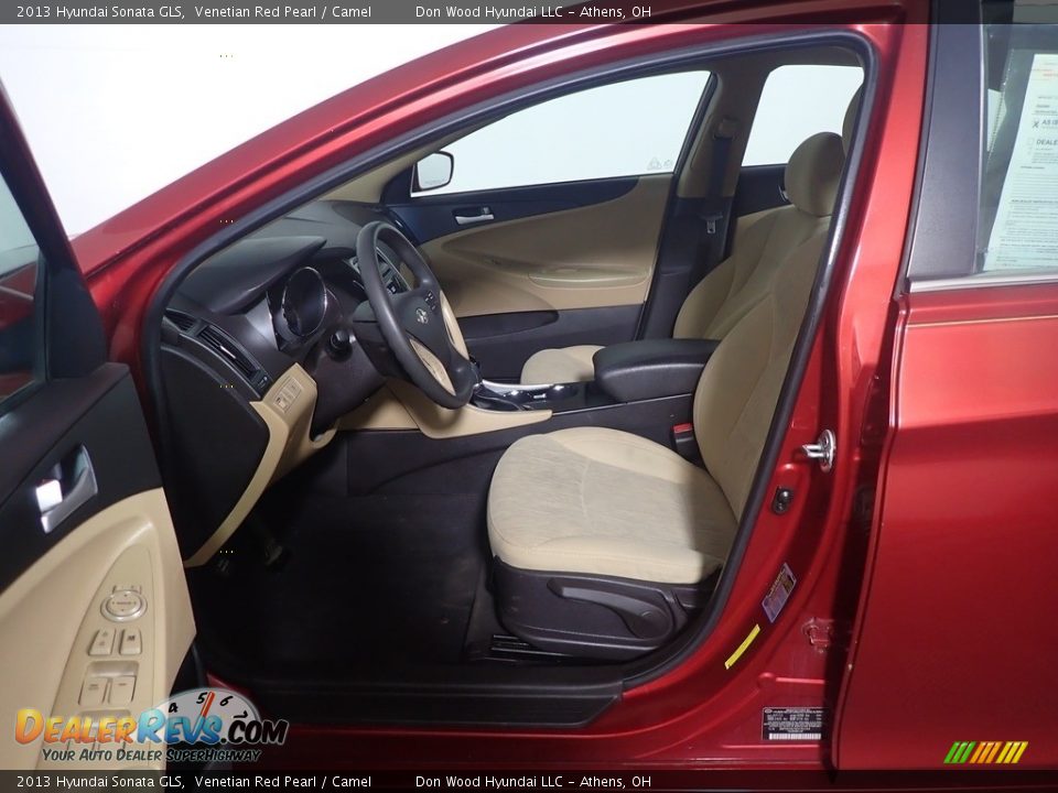 2013 Hyundai Sonata GLS Venetian Red Pearl / Camel Photo #21