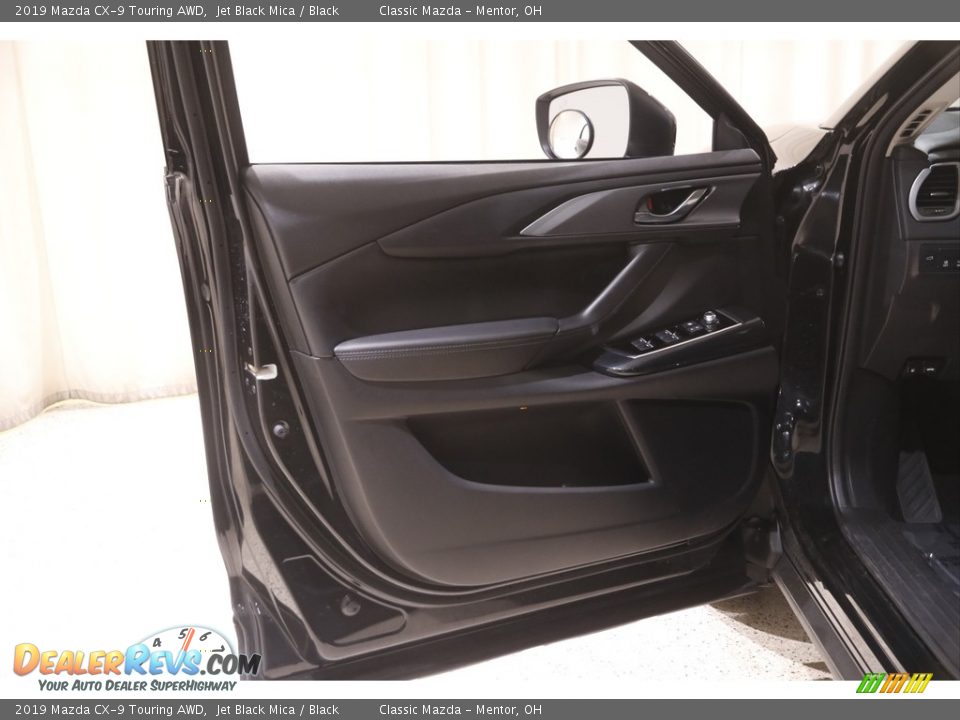 2019 Mazda CX-9 Touring AWD Jet Black Mica / Black Photo #4