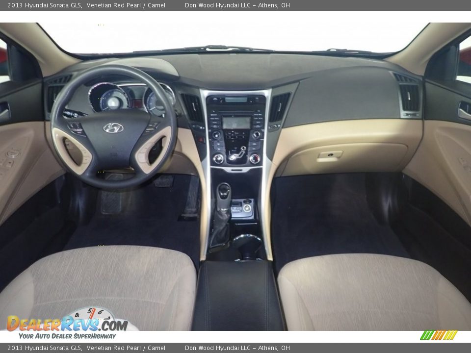 2013 Hyundai Sonata GLS Venetian Red Pearl / Camel Photo #23
