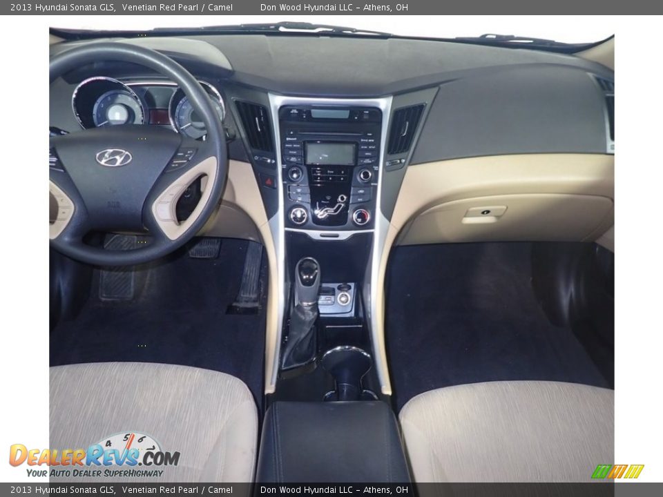 2013 Hyundai Sonata GLS Venetian Red Pearl / Camel Photo #24