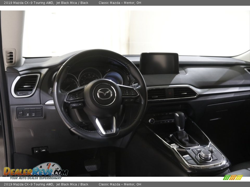 2019 Mazda CX-9 Touring AWD Jet Black Mica / Black Photo #6