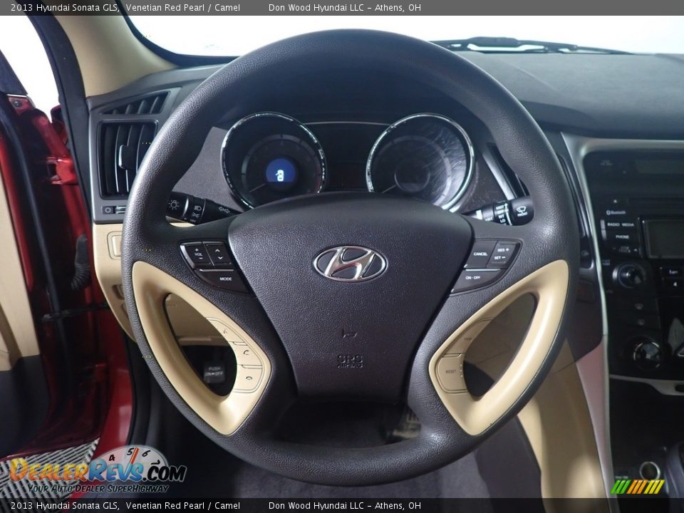 2013 Hyundai Sonata GLS Venetian Red Pearl / Camel Photo #26