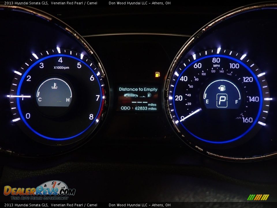 2013 Hyundai Sonata GLS Venetian Red Pearl / Camel Photo #27