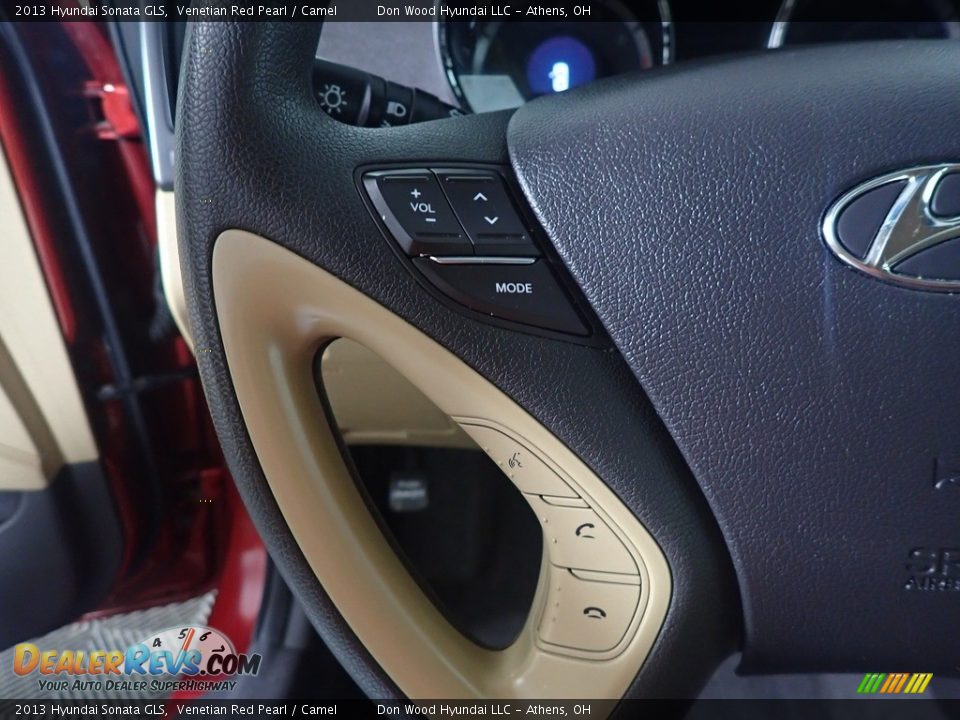 2013 Hyundai Sonata GLS Venetian Red Pearl / Camel Photo #28