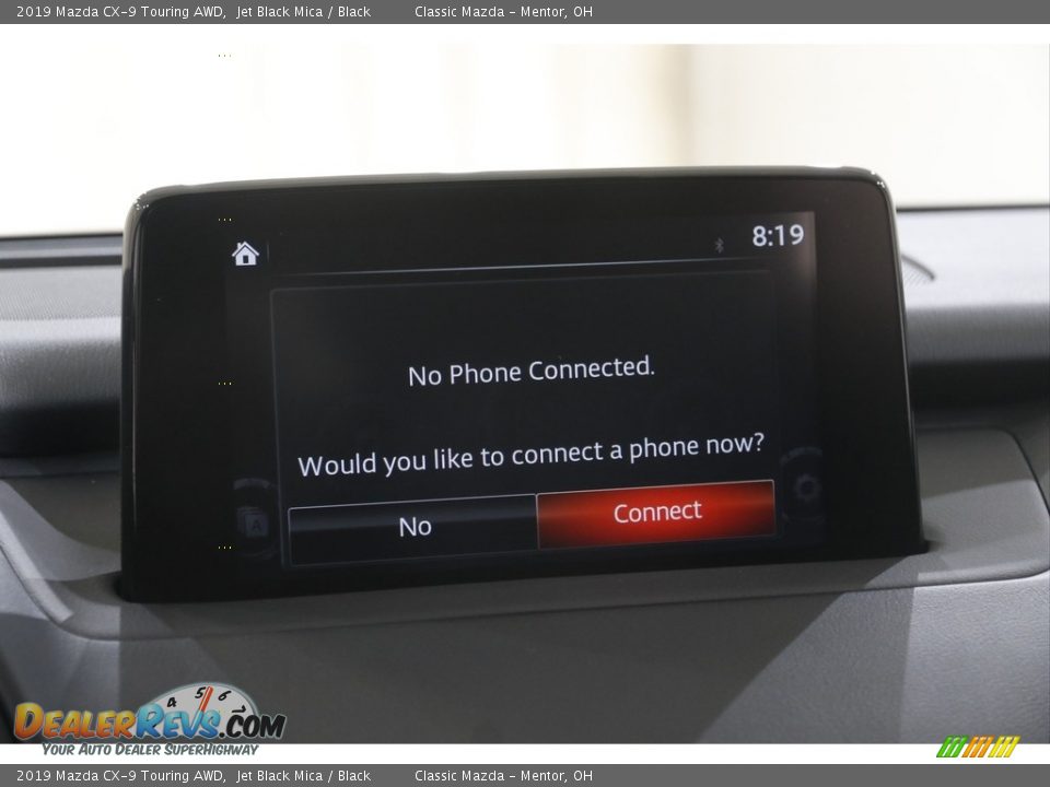 2019 Mazda CX-9 Touring AWD Jet Black Mica / Black Photo #11