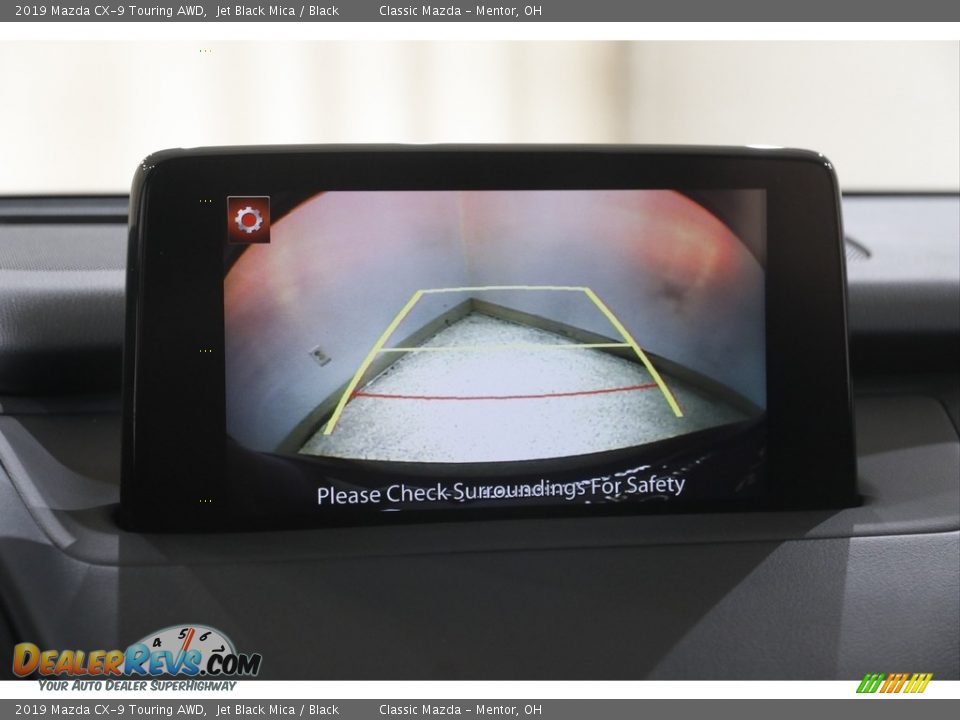2019 Mazda CX-9 Touring AWD Jet Black Mica / Black Photo #13