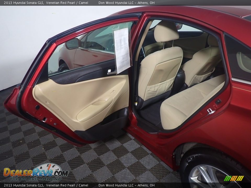 2013 Hyundai Sonata GLS Venetian Red Pearl / Camel Photo #33