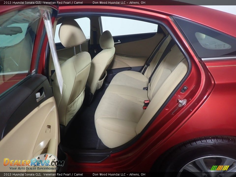 2013 Hyundai Sonata GLS Venetian Red Pearl / Camel Photo #34