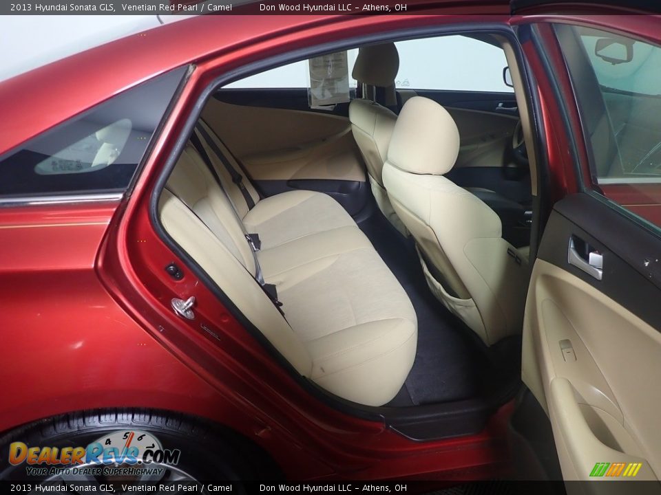 2013 Hyundai Sonata GLS Venetian Red Pearl / Camel Photo #36
