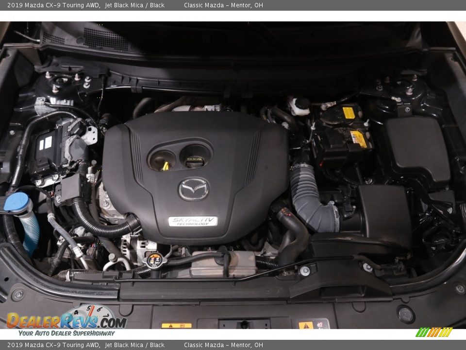 2019 Mazda CX-9 Touring AWD Jet Black Mica / Black Photo #20