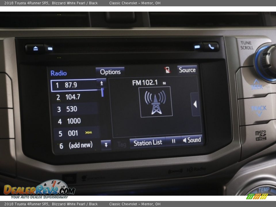 Audio System of 2018 Toyota 4Runner SR5 Photo #10