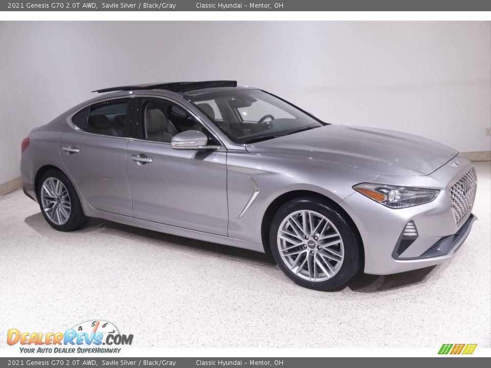 Savile Silver 2021 Genesis G70 2.0T AWD Photo #1