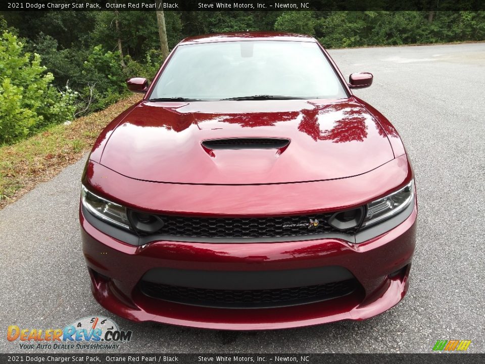 2021 Dodge Charger Scat Pack Octane Red Pearl / Black Photo #4