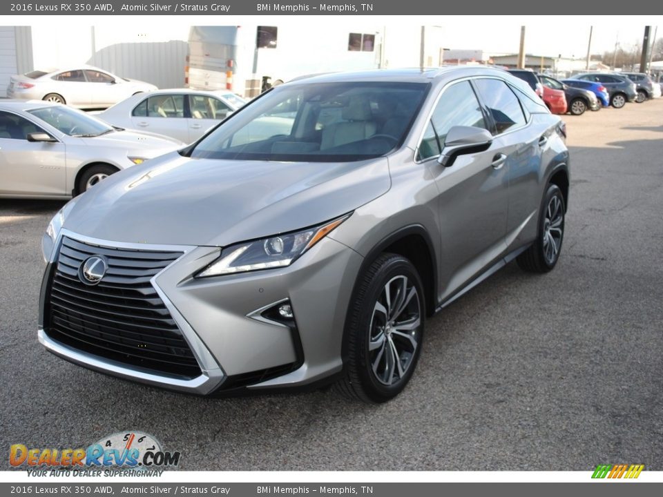 2016 Lexus RX 350 AWD Atomic Silver / Stratus Gray Photo #1