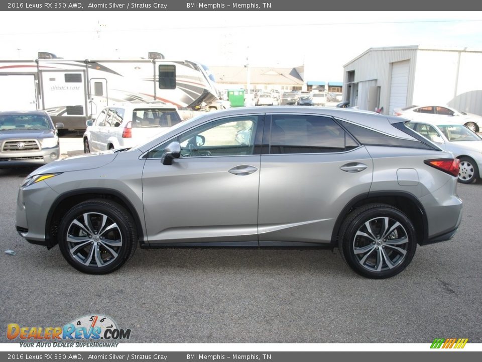 2016 Lexus RX 350 AWD Atomic Silver / Stratus Gray Photo #2