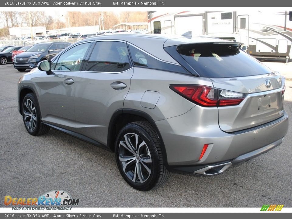 2016 Lexus RX 350 AWD Atomic Silver / Stratus Gray Photo #3