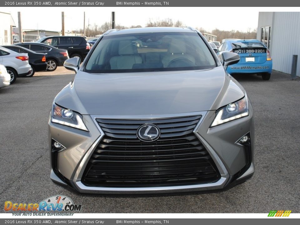 2016 Lexus RX 350 AWD Atomic Silver / Stratus Gray Photo #8