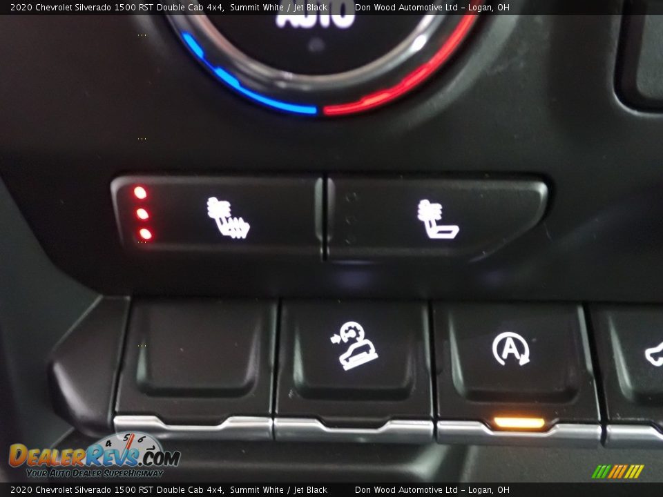 2020 Chevrolet Silverado 1500 RST Double Cab 4x4 Summit White / Jet Black Photo #4
