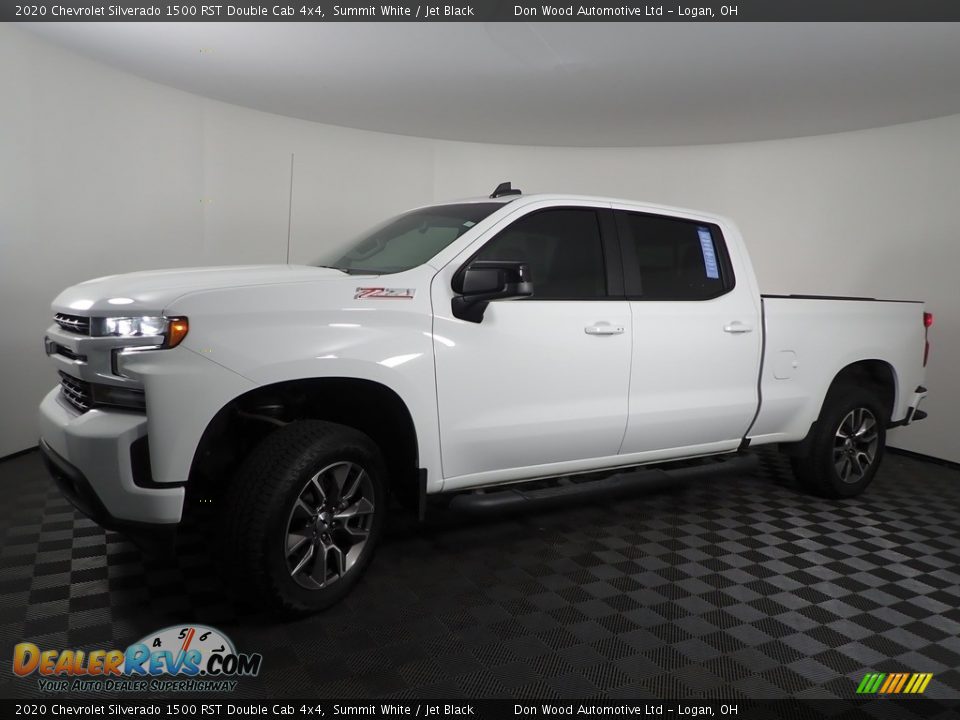 2020 Chevrolet Silverado 1500 RST Double Cab 4x4 Summit White / Jet Black Photo #6