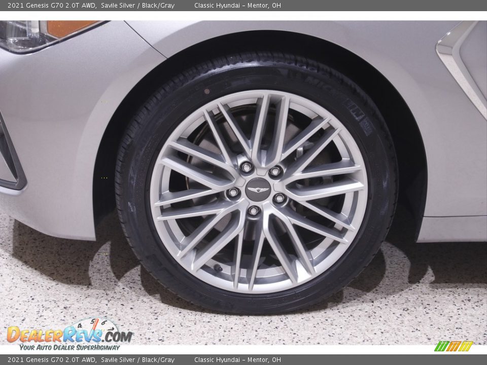 2021 Genesis G70 2.0T AWD Wheel Photo #22