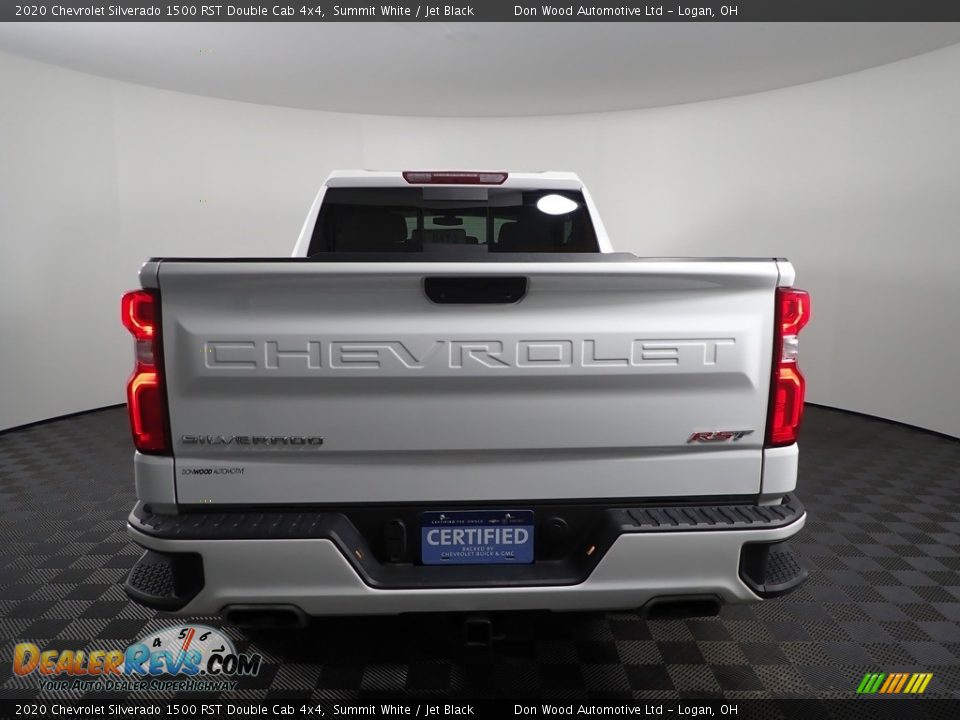 2020 Chevrolet Silverado 1500 RST Double Cab 4x4 Summit White / Jet Black Photo #8