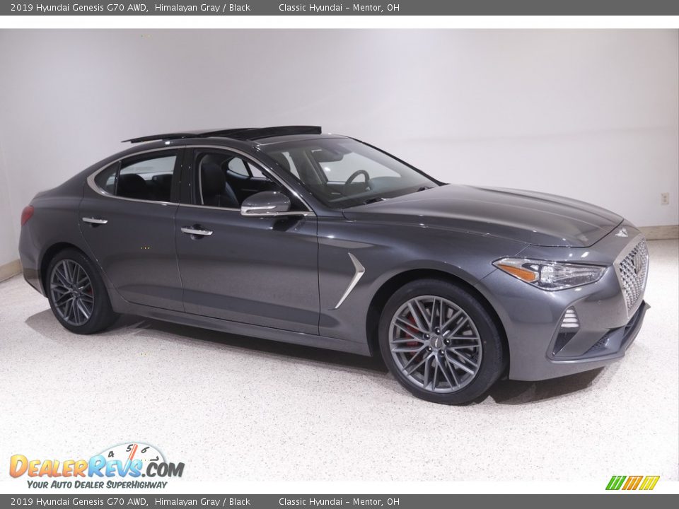 Himalayan Gray 2019 Hyundai Genesis G70 AWD Photo #1
