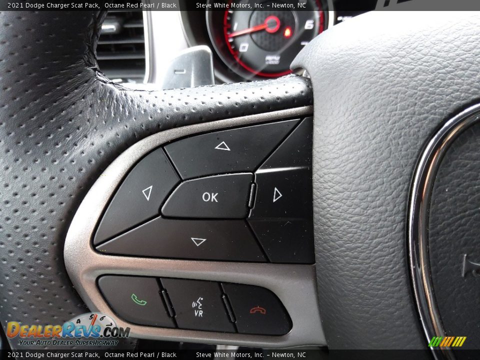 2021 Dodge Charger Scat Pack Steering Wheel Photo #20