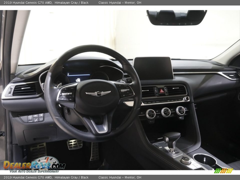 Dashboard of 2019 Hyundai Genesis G70 AWD Photo #6