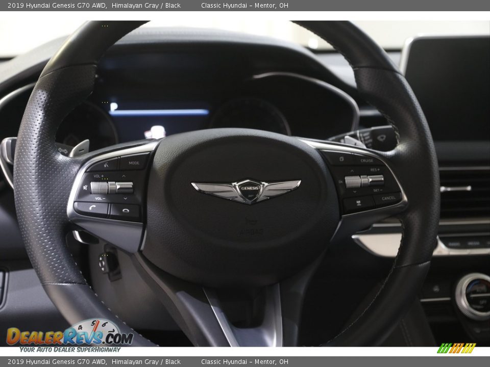 2019 Hyundai Genesis G70 AWD Steering Wheel Photo #7